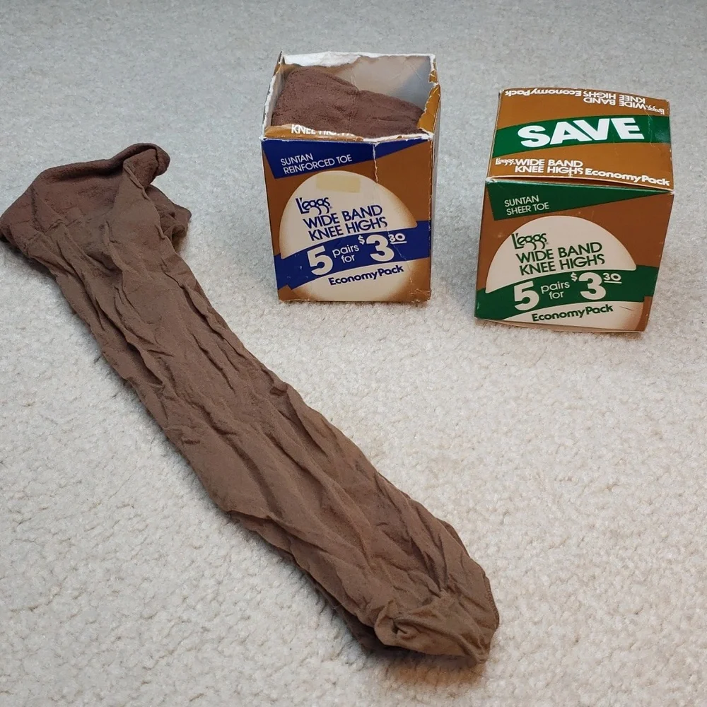 L'EGGS Knee High Panty Hose Stockings